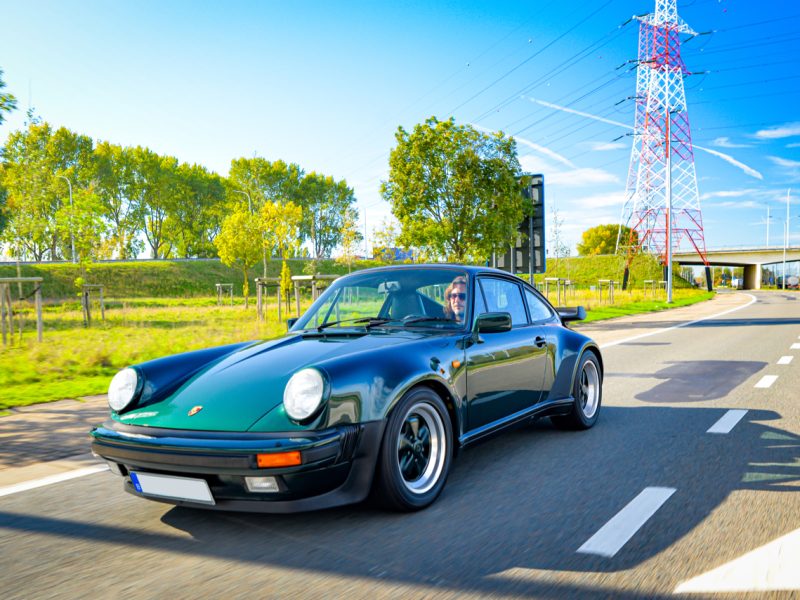 yountimer.one - Porsche 911 turbo - Forest Green - 1989 - 1 of 21